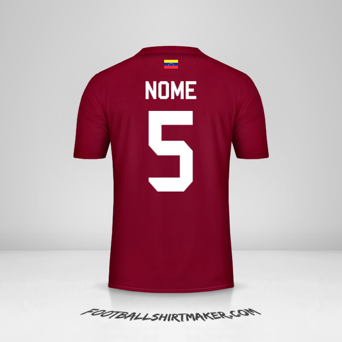 Maglia Venezuela 2019/2020 -  nome - 5
