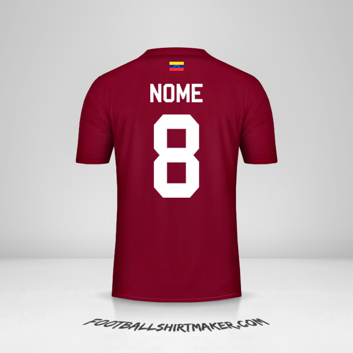 Camisa Venezuela 2019/2020 -  nome - 8