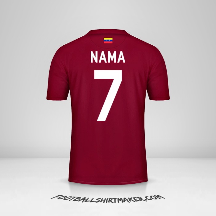 Jersey Venezuela 2019/2020 -  nama - 7