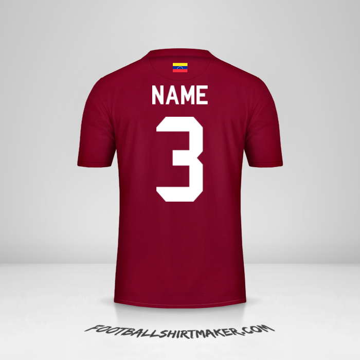 Shirt Venezuela 2019/2020 -  name - 3