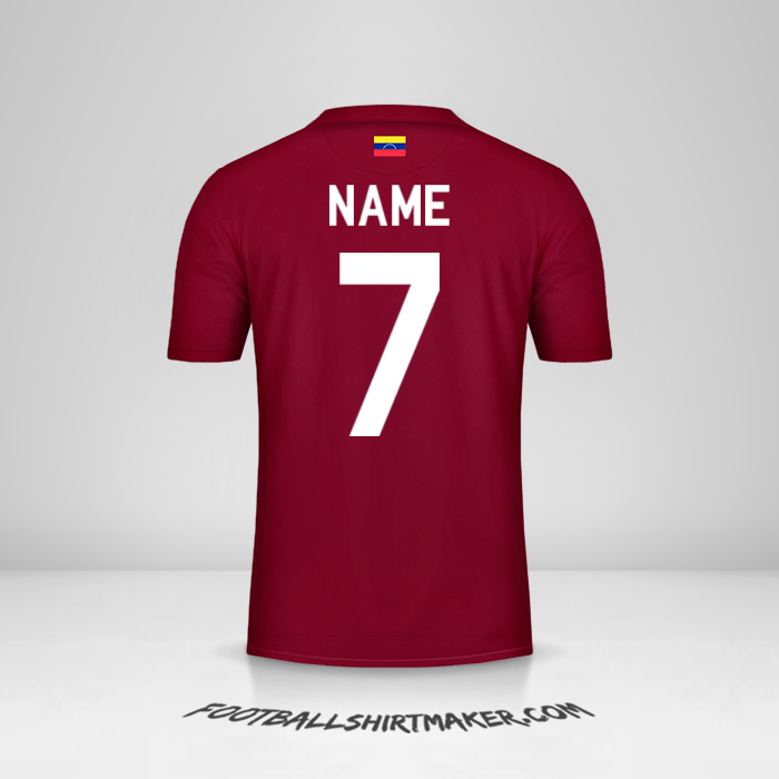 Shirt Venezuela 2019/2020 -  name - 7