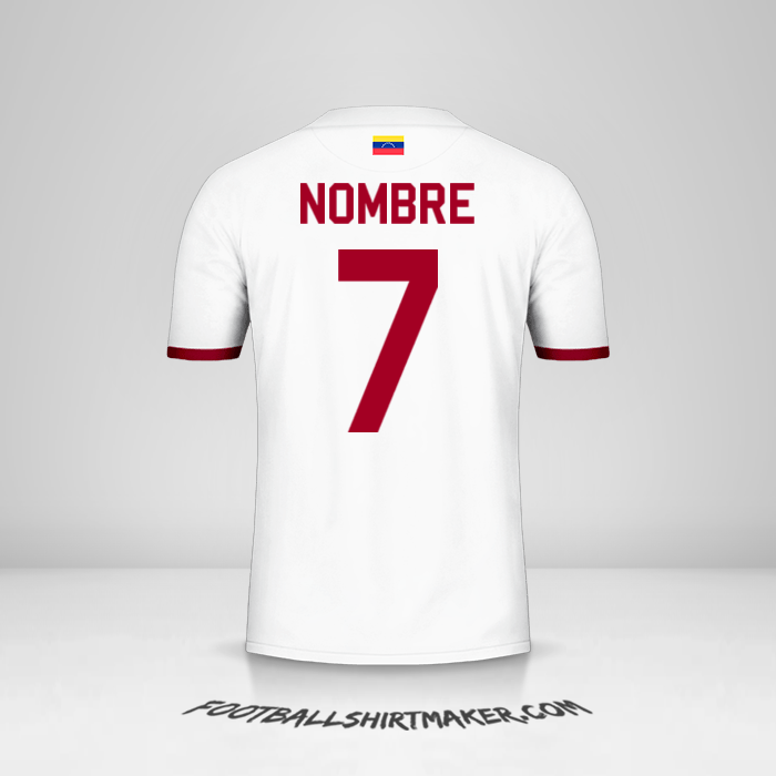 Jersey Venezuela 2019/2021 Visita -  nombre - 7