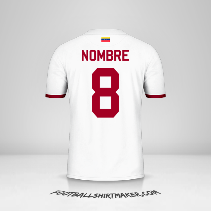 Jersey Venezuela 2019/2021 Visita -  nombre - 8