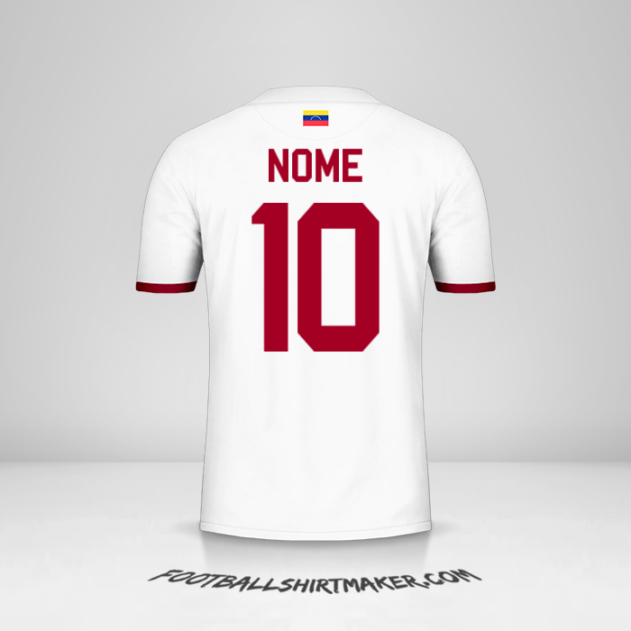 Maglia Venezuela 2019/2021 Seconda -  nome - 10