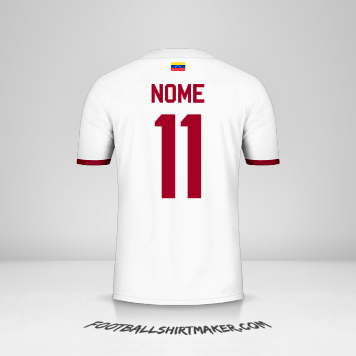 Maglia Venezuela 2019/2021 Seconda -  nome - 11