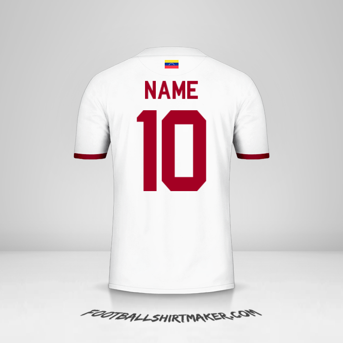 Trikot Venezuela 2019/2021 Auswärts -  name - 10
