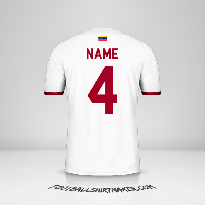 Trikot Venezuela 2019/2021 Auswärts -  name - 4