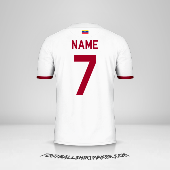 Trikot Venezuela 2019/2021 Auswärts -  name - 7