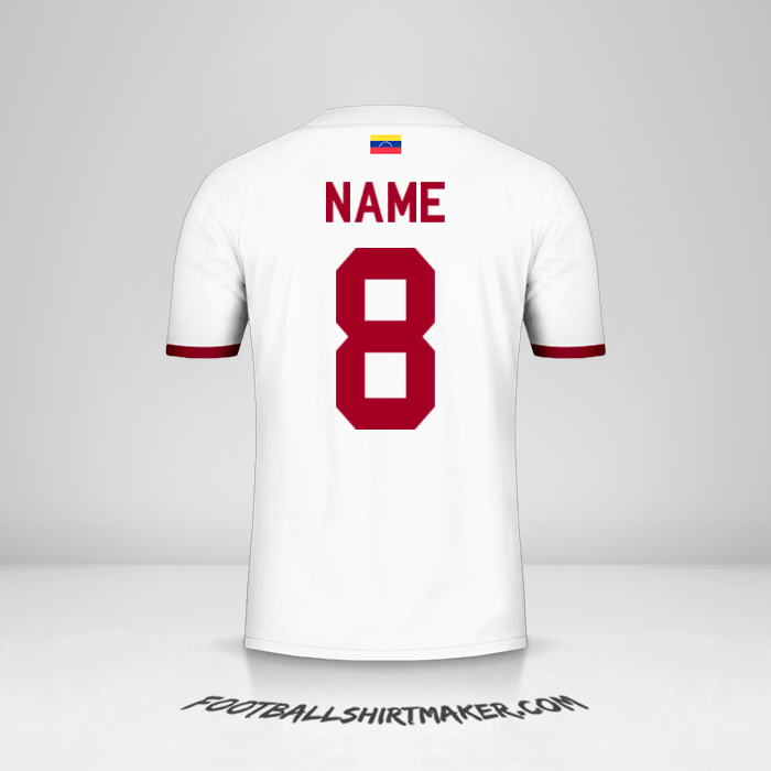 Trikot Venezuela 2019/2021 Auswärts -  name - 8