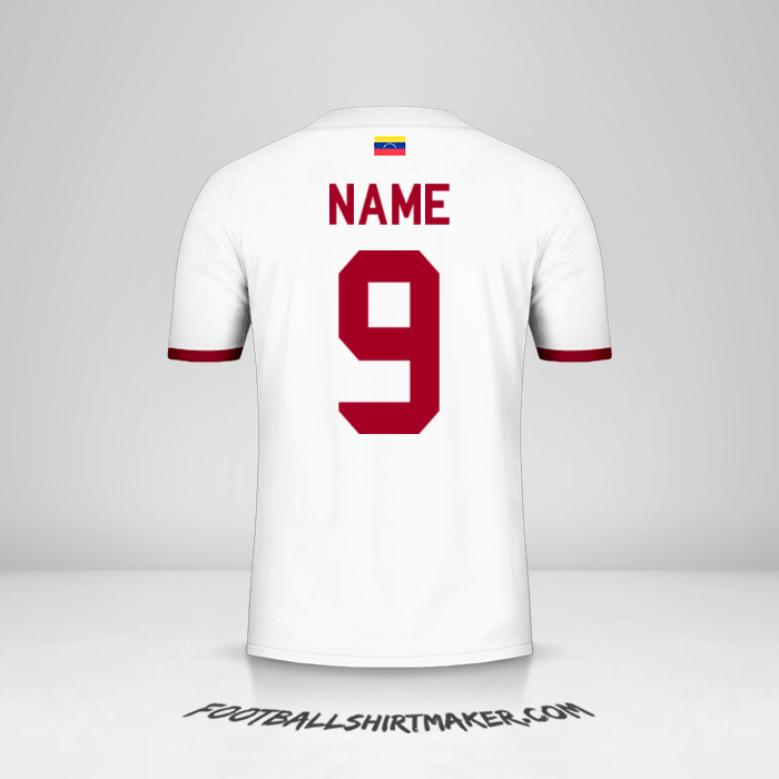 Trikot Venezuela 2019/2021 Auswärts -  name - 9