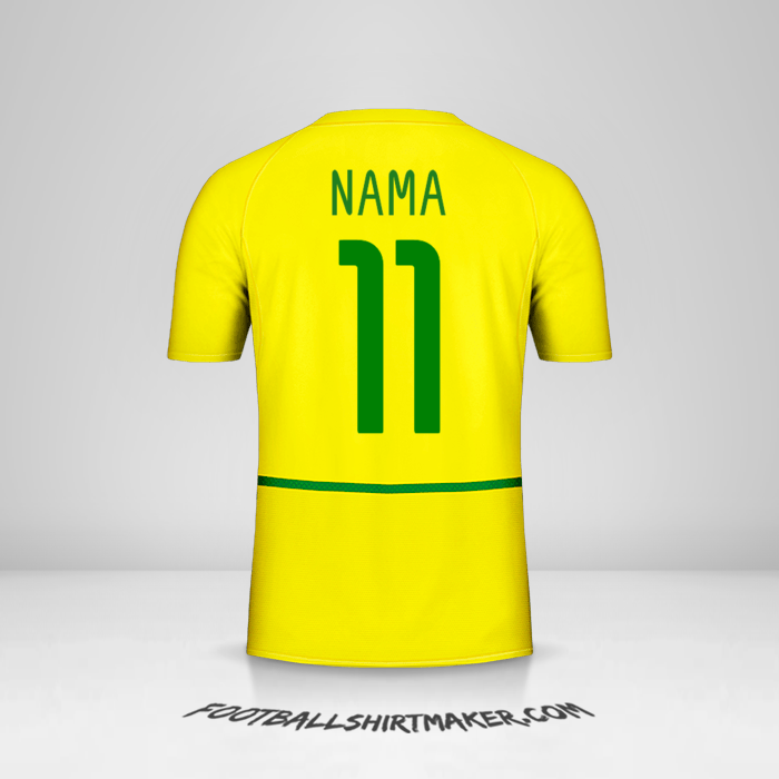 Jersey Brasil 2002/04 -  nama - 11