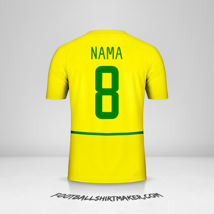 Jersey Brasil 2002/04 -  nama - 8