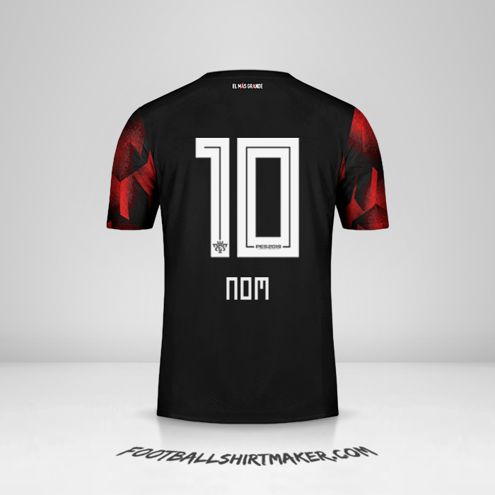 Maillot River Plate 2019 Troisième -  nom - 10