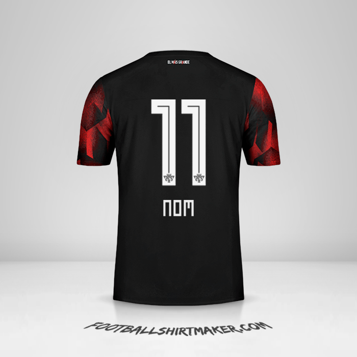 Maillot River Plate 2019 Troisième -  nom - 11