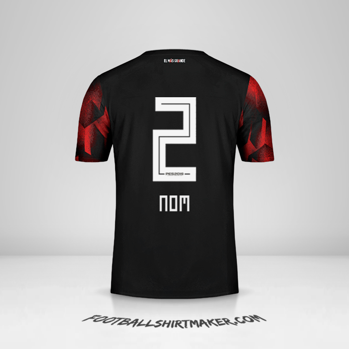 Maillot River Plate 2019 Troisième -  nom - 2
