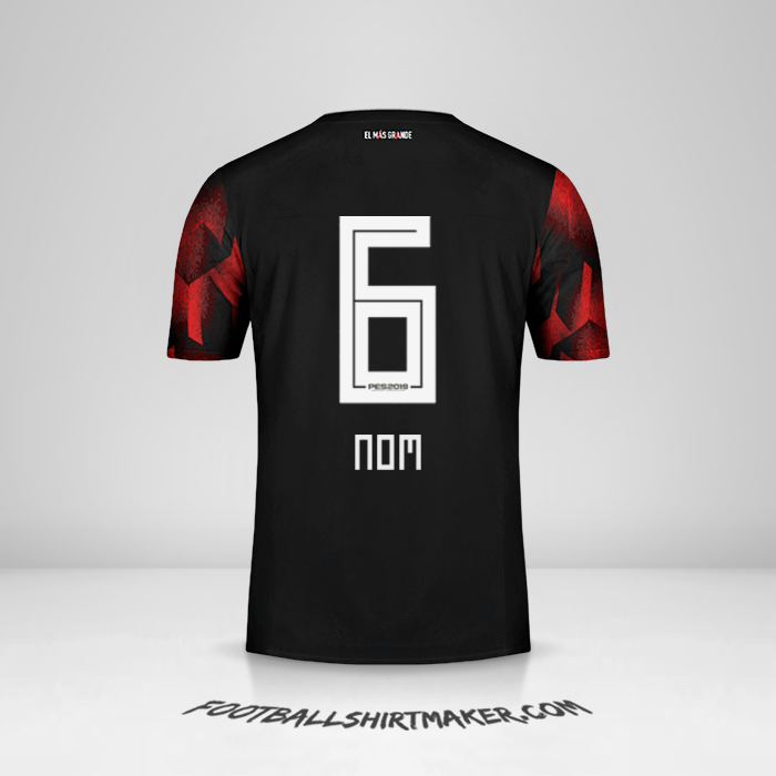 Maillot River Plate 2019 Troisième -  nom - 6