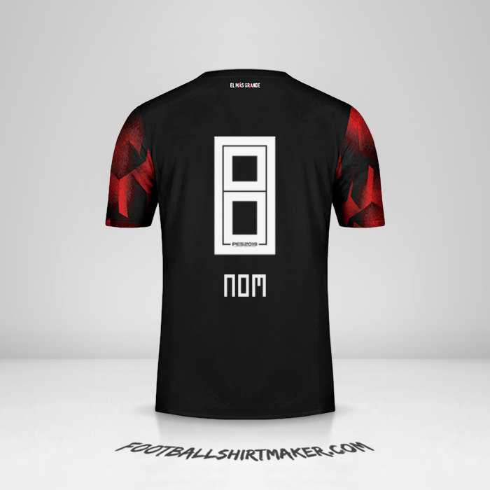 Maillot River Plate 2019 Troisième -  nom - 8