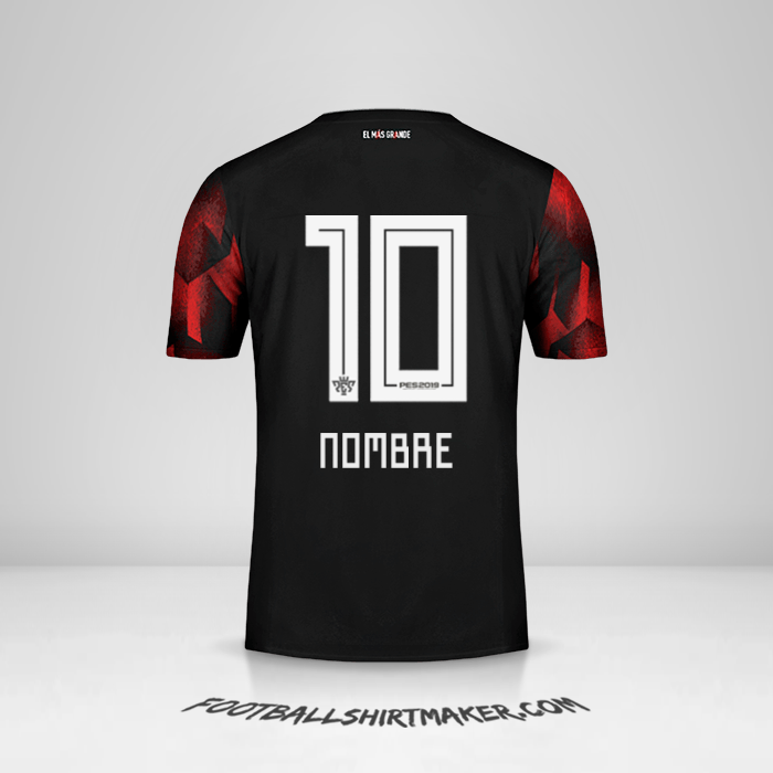 Jersey River Plate 2019 Tercera -  nombre - 10