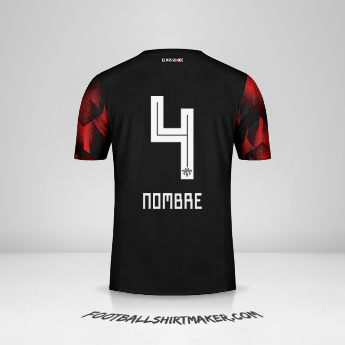 Jersey River Plate 2019 Tercera -  nombre - 4