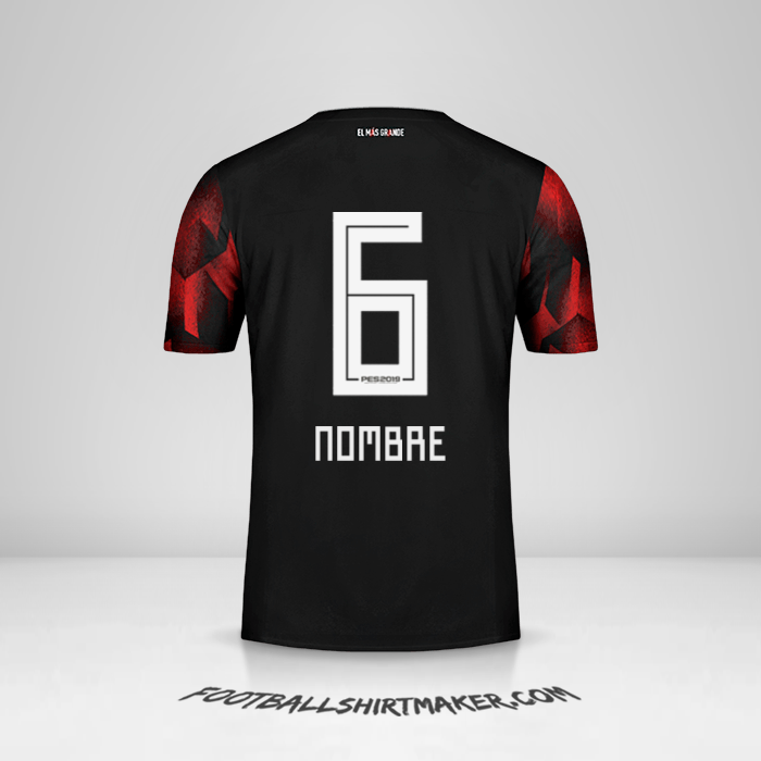 Jersey River Plate 2019 Tercera -  nombre - 6