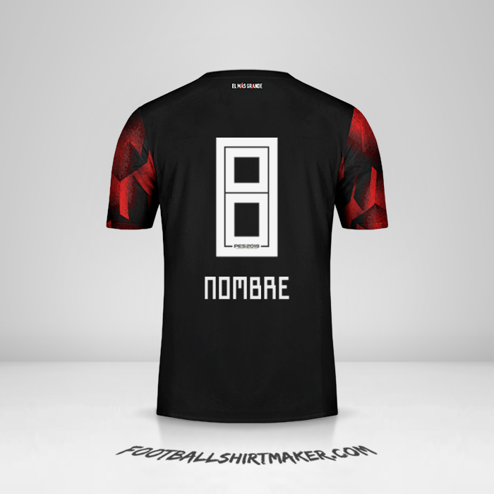 Jersey River Plate 2019 Tercera -  nombre - 8
