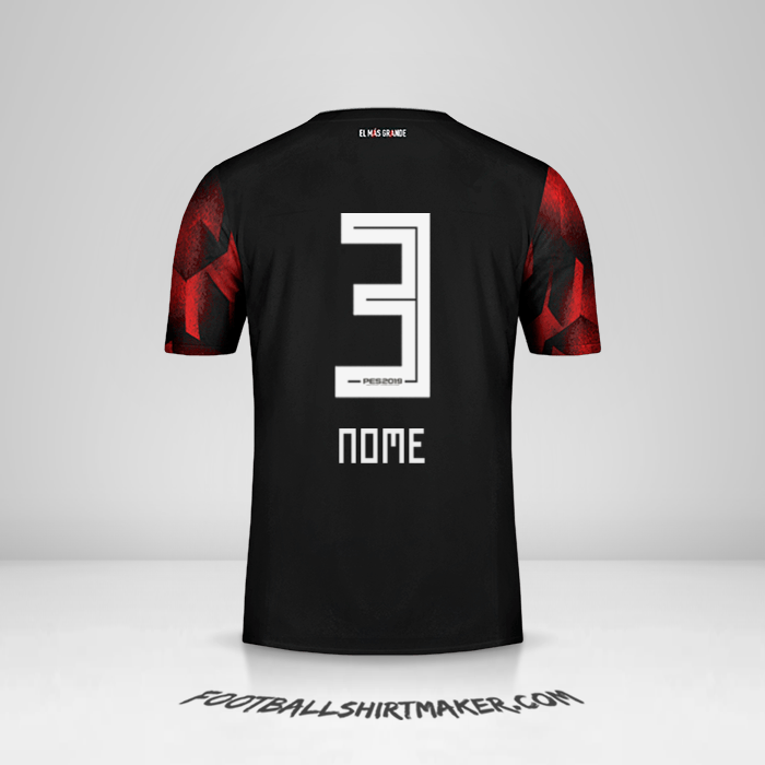 Camisa River Plate 2019 Terceira -  nome - 3