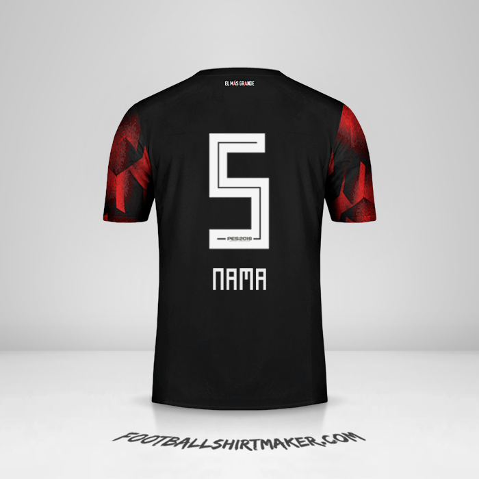 Jersey River Plate 2019 Ketiga -  nama - 5