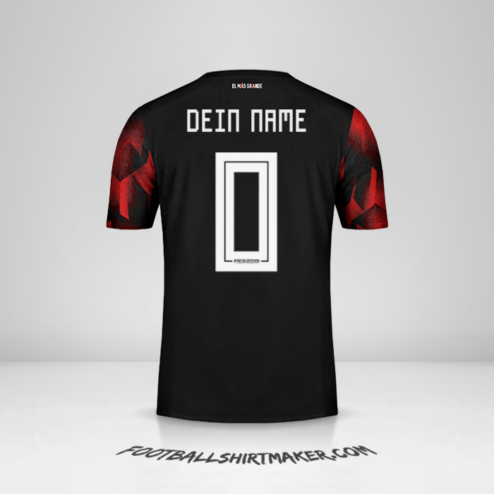Trikot River Plate 2019 III Copas -  dein name - 0