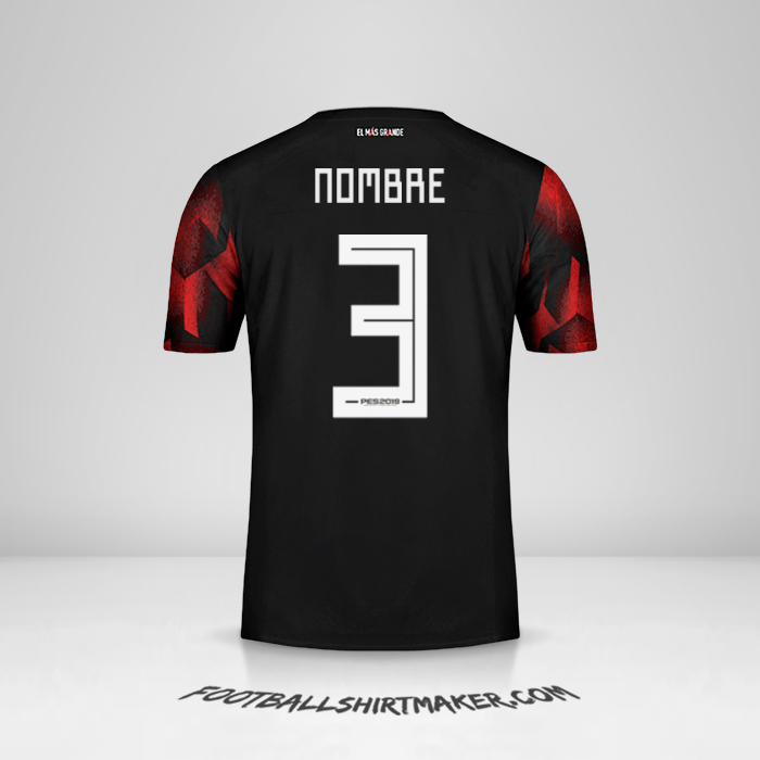 Camiseta River Plate Copas 2019 Tercera -  nombre - 3