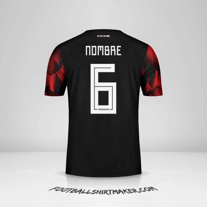 Jersey River Plate Copas 2019 Tercera -  nombre - 6