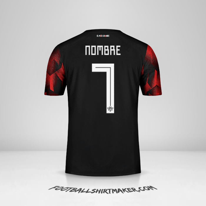 Jersey River Plate Copas 2019 Tercera -  nombre - 7