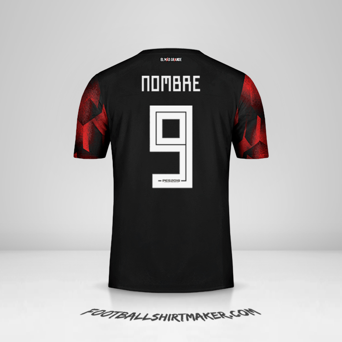 Jersey River Plate Copas 2019 Tercera -  nombre - 9