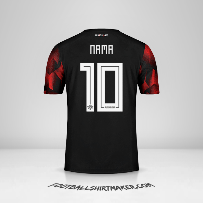 Jersey River Plate Piala 2019 Ketiga -  nama - 10