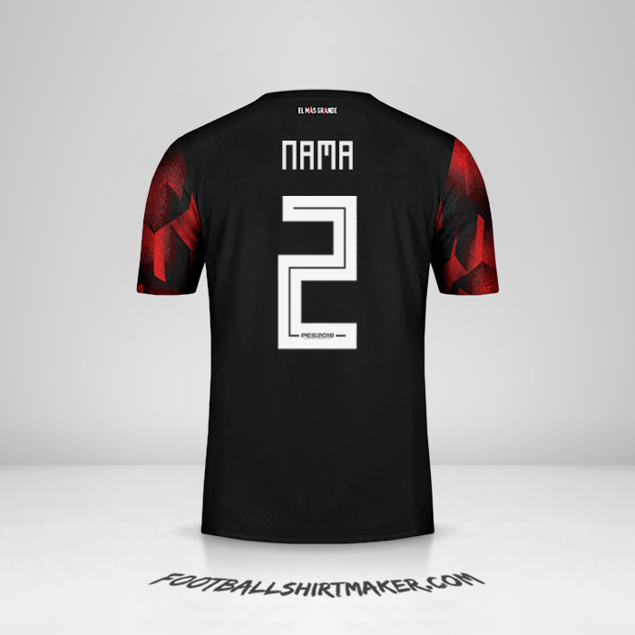 Jersey River Plate Piala 2019 Ketiga -  nama - 2