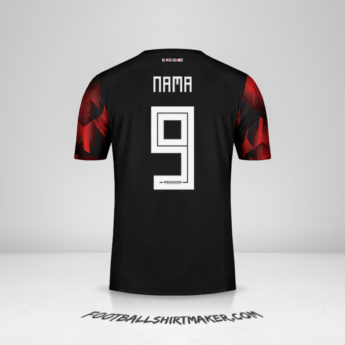 Jersey River Plate Piala 2019 Ketiga -  nama - 9