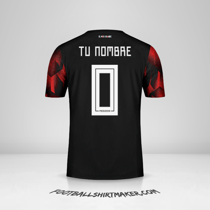 Jersey River Plate 2019 III Copas -  tu nombre - 0