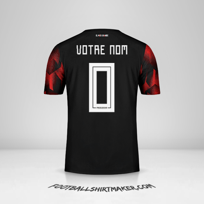 Maillot River Plate 2019 III Copas -  votre nom - 0