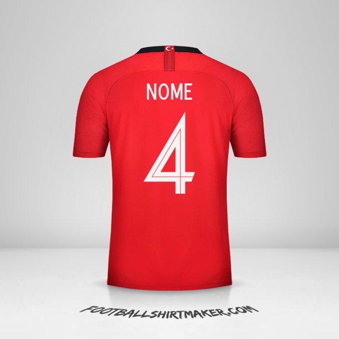 Maglia Turchia 2018/19 -  nome - 4