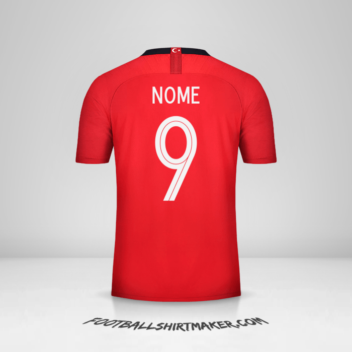 Maglia Turchia 2018/19 -  nome - 9