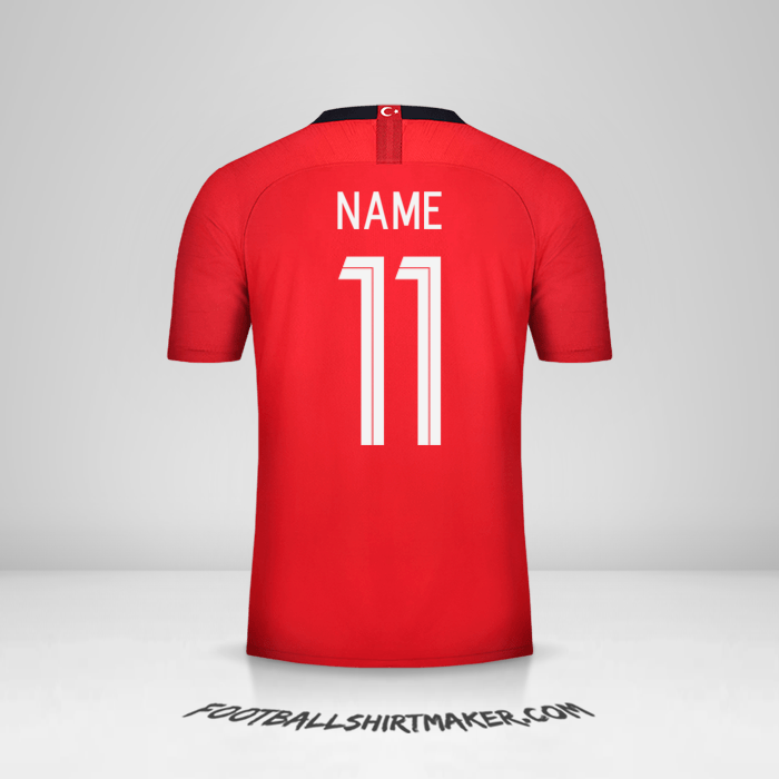 Shirt Turkey 2018/19 -  name - 11