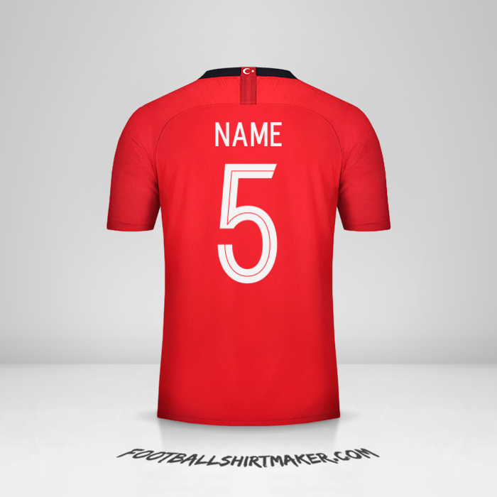 Shirt Turkey 2018/19 -  name - 5