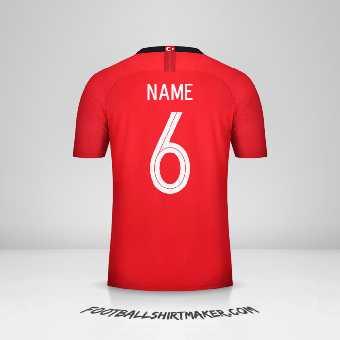 Jersey Turkey 2018/19 -  name - 6