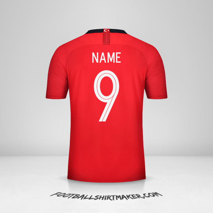 Shirt Turkey 2018/19 -  name - 9