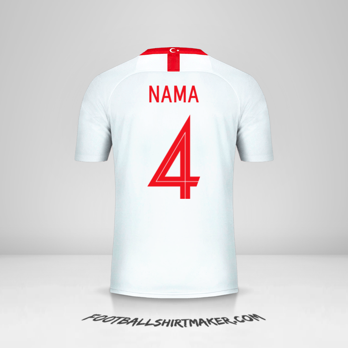 Jersey Turki 2018/19 Alternatif -  nama - 4