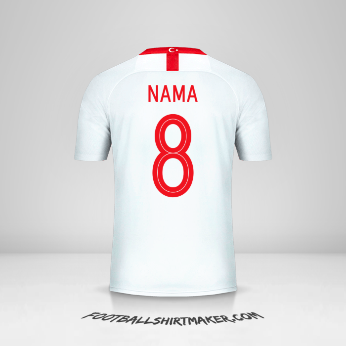 Jersey Turki 2018/19 Alternatif -  nama - 8