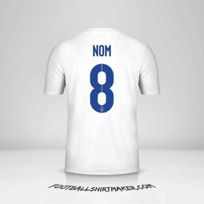 Maillot Angleterre 2014/15 -  nom - 8