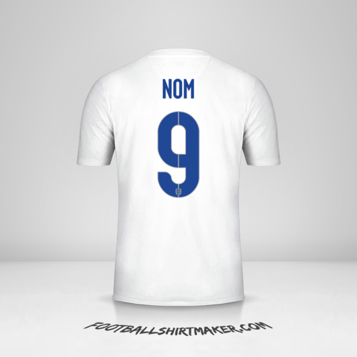 Maillot Angleterre 2014/15 -  nom - 9