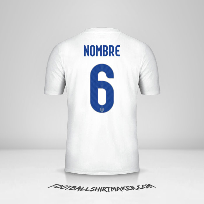 Camiseta Inglaterra 2014/15 -  nombre - 6