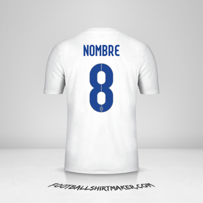 Jersey Inglaterra 2014/15 -  nombre - 8
