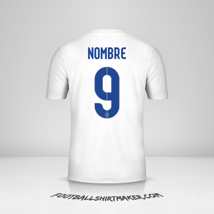 Jersey Inglaterra 2014/15 -  nombre - 9